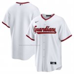 Camiseta Beisbol Hombre Cleveland Guardians Home Replica Blanco