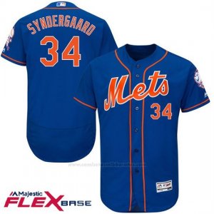 Camiseta Beisbol Hombre New York Mets Jacob Degrom Flex Base Alterno