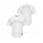 Camiseta Beisbol Hombre Houston Astros Jake Marisnick 2019 Players Weekend Big Fudge Replica Blanco