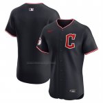 Camiseta Beisbol Hombre Cleveland Guardians Elite Azul