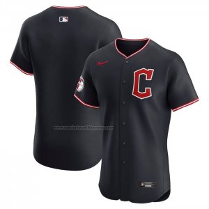 Camiseta Beisbol Hombre Cleveland Guardians Elite Azul