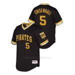 Camiseta Beisbol Hombre Pittsburgh Pirates Lonnie Chisenhall Throwback 1979 World Series Negro