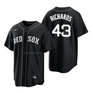 Camiseta Beisbol Hombre Boston Red Sox Garrett Richards Replica 2021 Negro