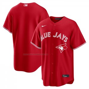 Camiseta Beisbol Hombre Toronto Blue Jays Dia de Canada Replica Rojo Camiseta Beisbol Hombre Toronto Blue Jays Dia de Canada Replica Rojo