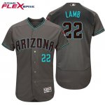 Camiseta Beisbol Hombre Arizona Diamondbacks 2017 22 Jake Lamb Aqua Flex Base