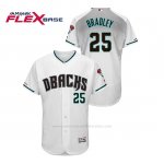 Camiseta Beisbol Hombre Arizona Diamondbacks Archie Bradley 150th Aniversario Patch Autentico Flex Base Blanco
