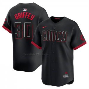 Camiseta Beisbol Hombre Cincinnati Reds Ken Griffey Jr City Connect Retired Limited Negro