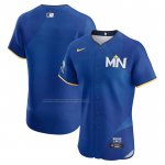 Camiseta Beisbol Hombre Minnesota Twins City Connect Elite Azul