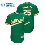 Camiseta Beisbol Hombre Oakland Athletics Stephen Piscotty Cool Base Kelly Green