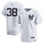 Camiseta Beisbol Hombre New York Yankees Devin Williams Primera Limited Blanco1