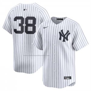 Camiseta Beisbol Hombre New York Yankees Devin Williams Primera Limited Blanco1