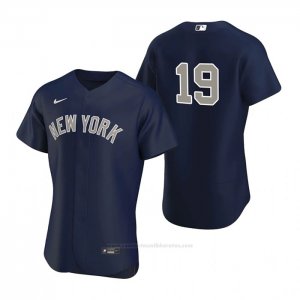 Camiseta Beisbol Hombre New York Yankees Masahiro Tanaka Autentico Alterno 2020 Azul
