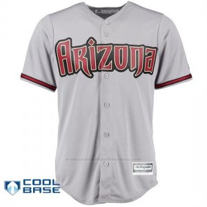 Camiseta Beisbol Hombre Arizona Diamondbacks Gris Cool Base