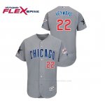 Camiseta Beisbol Hombre Chicago Cubs Jason Heyward 2019 All Star Flex Base Gris