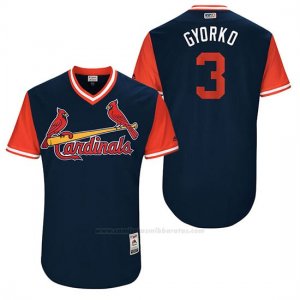 Camiseta Beisbol Hombre St. Louis Cardinals 2017 Little League World Series Jedd Gyorko Azul