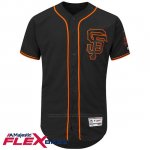 Camiseta Beisbol Hombre San Francisco Giants Blank Negro Flex Base Autentico Coleccion