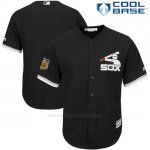 Camiseta Beisbol Hombre Chicago White Sox Negro 2017 Entrenamiento de Primavera Cool Base