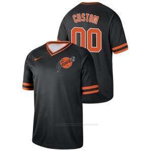 Camiseta Beisbol Hombre San Francisco Giants Personalizada Cooperstown Collection Legend Negro