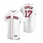 Camiseta Beisbol Hombre Boston Red Sox Nathan Eovaldi Autentico 2020 Primera Blanco