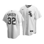Camiseta Beisbol Hombre Chicago White Sox Gavin Sheets Replica Blanco