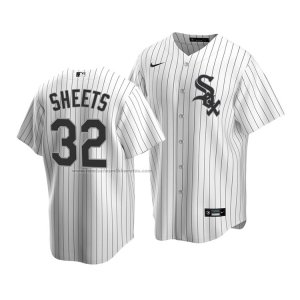 Camiseta Beisbol Hombre Chicago White Sox Gavin Sheets Replica Blanco