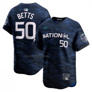 Camiseta Beisbol Hombre Mookie Betts All Star 2023 Azul