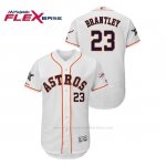 Camiseta Beisbol Hombre Houston Astros Michael Brantley 2019 All Star Flex Base Blanco
