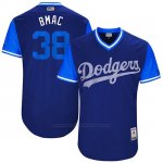 Camiseta Beisbol Hombre Los Angeles Dodgers 2017 Little League World Series Brandon Mccarthy Royal