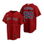 Camiseta Beisbol Hombre Boston Red Sox Alex Verdugo 2022 Replica Rojo