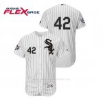 Camiseta Beisbol Hombre Chicago White Sox 2019 Jackie Robinson Day Flex Base Blanco