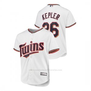 Camiseta Beisbol Nino Minnesota Twins Max Kepler Cool Base Primera Blanco