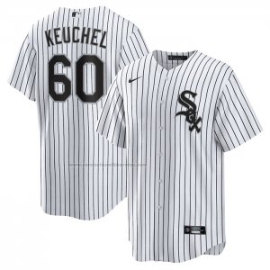 Camiseta Beisbol Hombre Chicago White Sox Dallas Keuchel Primera Replica Blanco