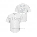 Camiseta Beisbol Hombre Texas Rangers Scott Heineman 2019 Players Weekend Replica Blanco
