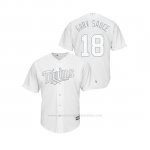 Camiseta Beisbol Hombre Minnesota Twins Mitch Garver 2019 Players Weekend Replica Blanco