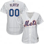Camiseta Mujer New York Mets Personalizada Blanco