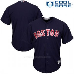 Camiseta Beisbol Hombre Boston Red Sox Azul Cool Base