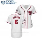 Camiseta Beisbol Mujer Washington Nationals Anthony Rendon 2018 All Star Game Cool Base Blanco