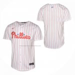 Camiseta Beisbol Nino Philadelphia Phillies Primera Limited Blanco
