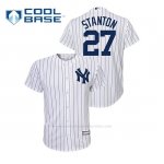 Camiseta Beisbol Nino New York Yankees Giancarlo Stanton Cool Base Primera Blanco