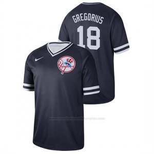 Camiseta Beisbol Hombre New York Yankees Didi Gregorius Cooperstown Collection Legend Azul