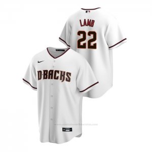 Camiseta Beisbol Hombre Arizona Diamondbacks Jake Lamb Replica Primera Blanco