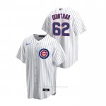 Camiseta Beisbol Hombre Chicago Cubs Jose Quintana Replica Primera Blanco