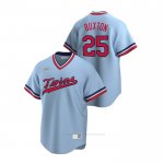 Camiseta Beisbol Hombre Minnesota Twins Byron Buxton Cooperstown Collection Road Azul