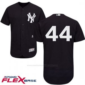 Camiseta Beisbol Hombre New York Yankees 44 Reggie Jackson Azul Flex Base