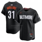 Camiseta Beisbol Hombre Baltimore Orioles Cedric Mullins 2025 City Connect Limited Negro