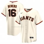 Camiseta Beisbol Hombre San Francisco Giants Rafael Devers Primera Replica Blanco