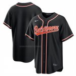 Camiseta Beisbol Hombre Baltimore Orioles Fashion Replica Negro Camiseta Beisbol Hombre Baltimore Orioles Fashion Replica Negro