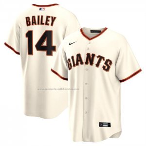 Camiseta Beisbol Hombre San Francisco Giants Patrick Bailey Primera Replica Crema