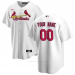 Camiseta Beisbol Hombre St. Louis Cardinals Personalizada Blanco