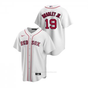 Camiseta Beisbol Hombre Boston Red Sox Jackie Bradley Jr. Replica Primera Blanco